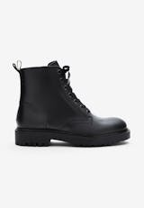 Lilly Lace up W Black