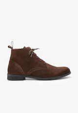Covent Lace up Suede